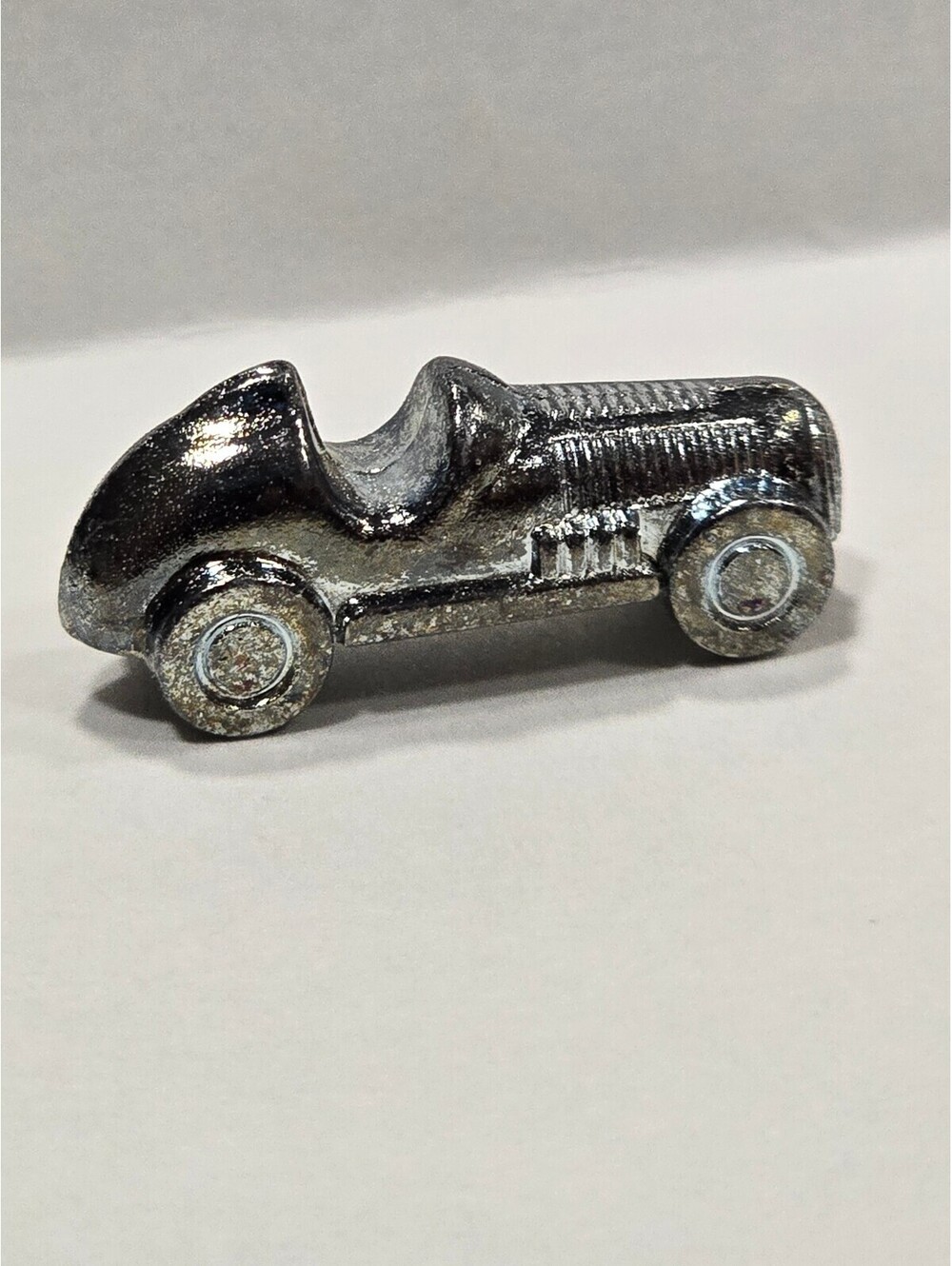 Monopoly Race Car Metal Token Pawn Mover Replacement Game Piece Vintage Hasbro